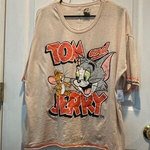 Tom and Jerry Pj Shirt